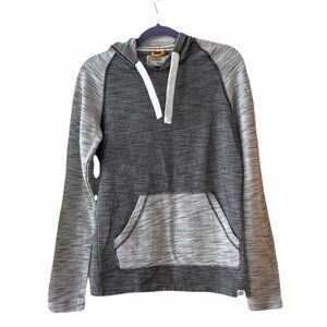 NWOT Free Planet charcoal and light gray hoodie.
